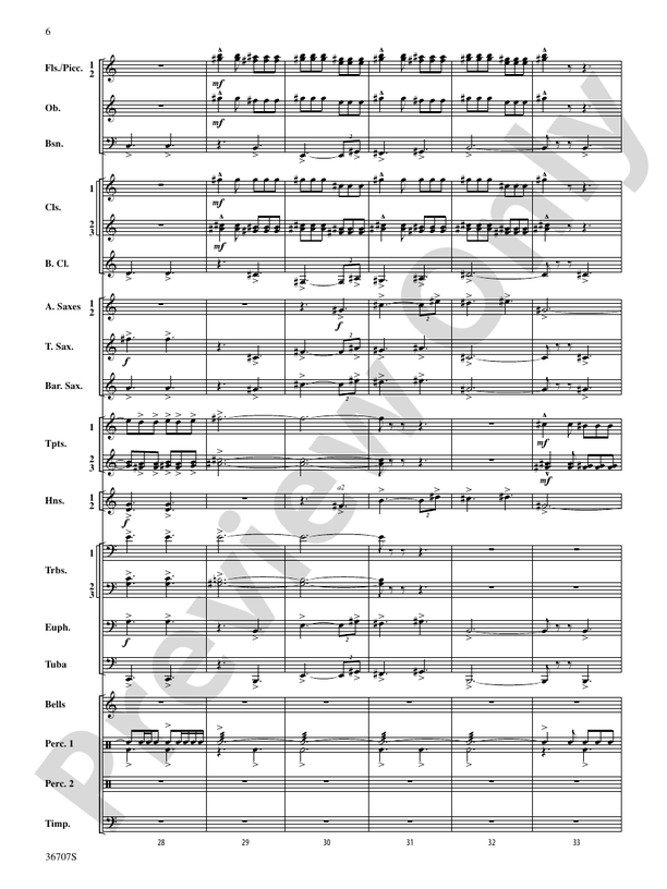 Rhapsodic Celebration - Concert Band Conductor Score & Parts (Digital Download)