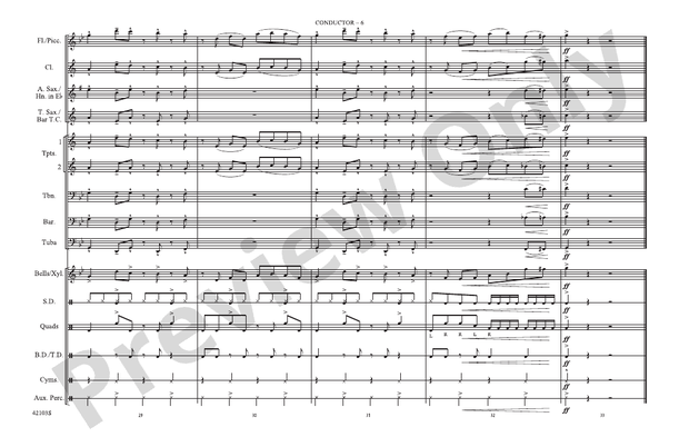 Push It (Arr. Mike Story) – Marching Band Conductor Score & Parts (Digital Download)