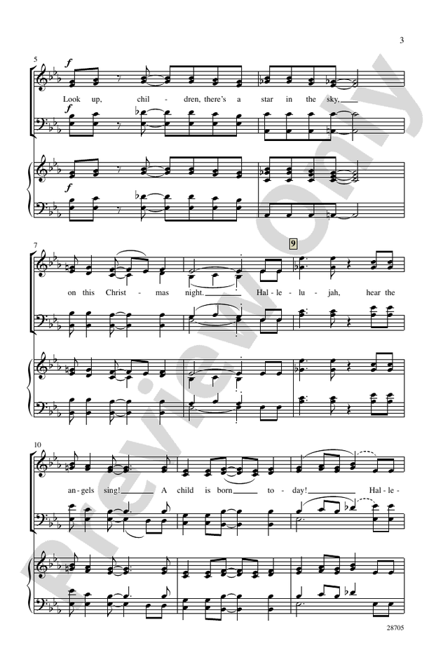 Look Up, Children (A Christmas Spiritual) – SATB, a cappella Choral Octavo (Digital Download)