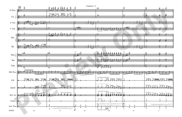 Summit! – Marching Band Conductor Score & Parts (Digital Download)