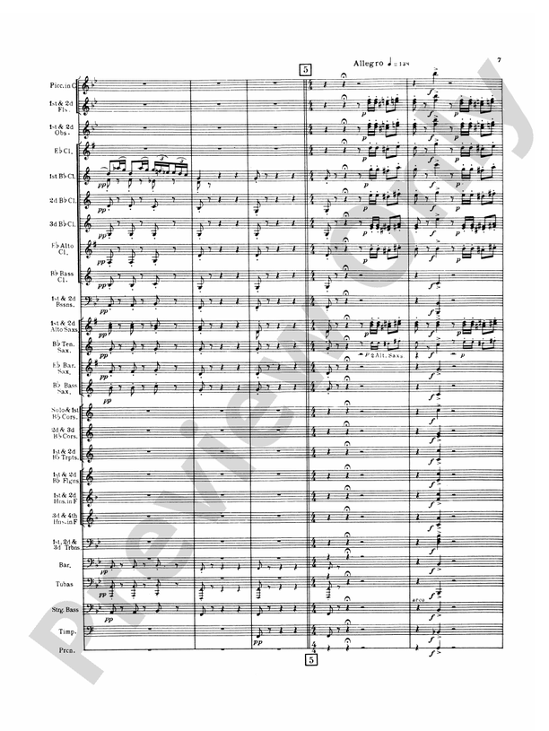 Italian in Algiers - Concert Band Conductor Score & Parts (Digital Download)