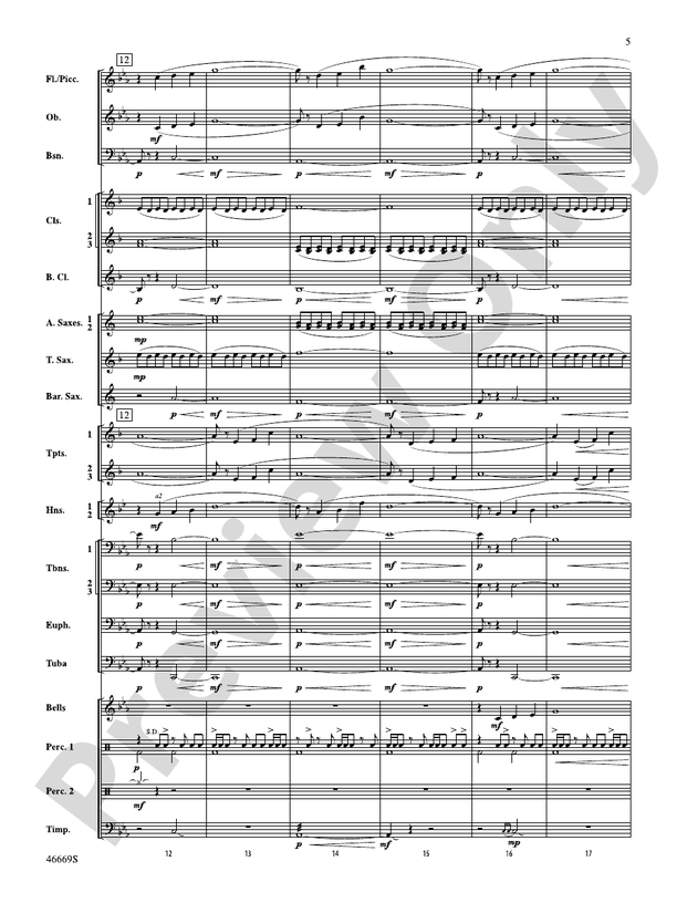 Oracles of the Sirocco - Concert Band Conductor Score & Parts (Digital Download)