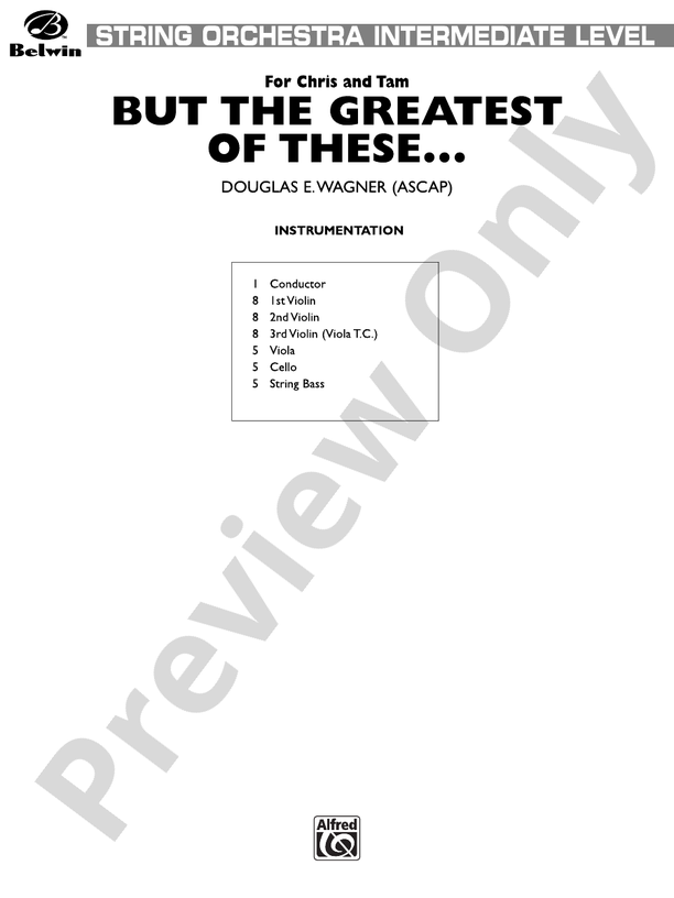 Classics for Contest – String Orchestra Conductor Score & Parts (Digital Download)