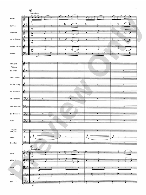 Havah Nagilah – Full Orchestra Conductor Score & Parts (Digital Download)