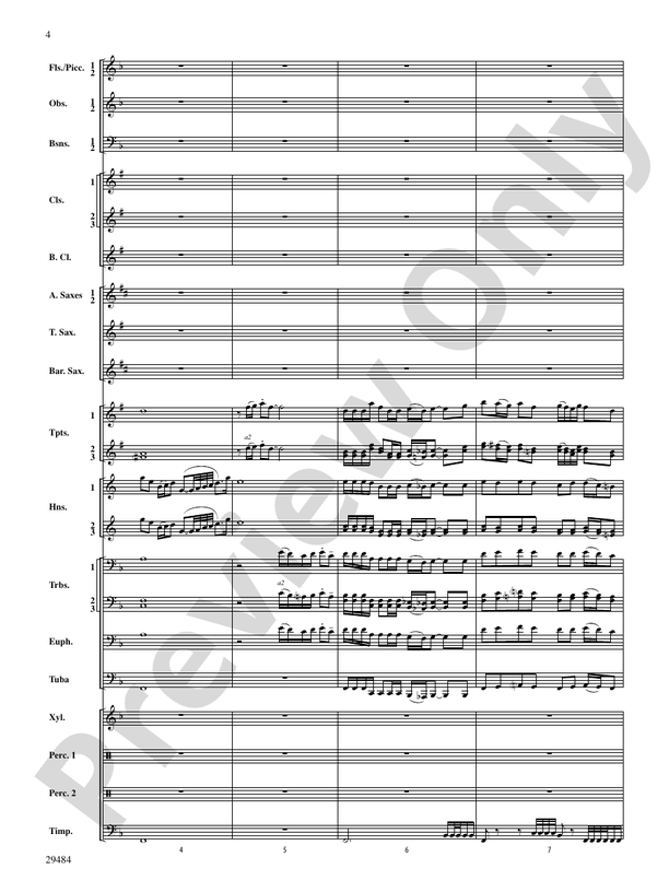 Spirit of Flight - Concert Band Conductor Score & Parts (Digital Download)