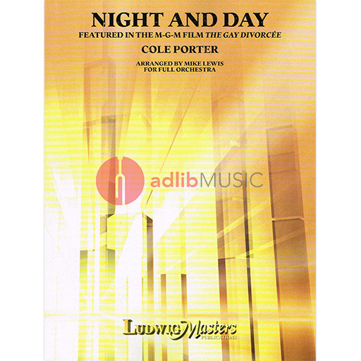 Porter - Night & Day - Full Orchestra Score/Parts arranged by Lewis Ludwig Masters 50200032