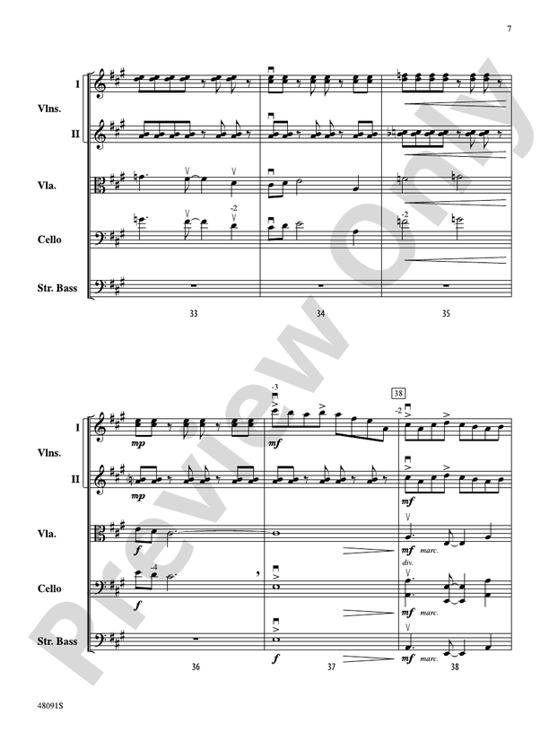 Century One Tusonic - String Orchestra Conductor Score & Parts (Digital Download)