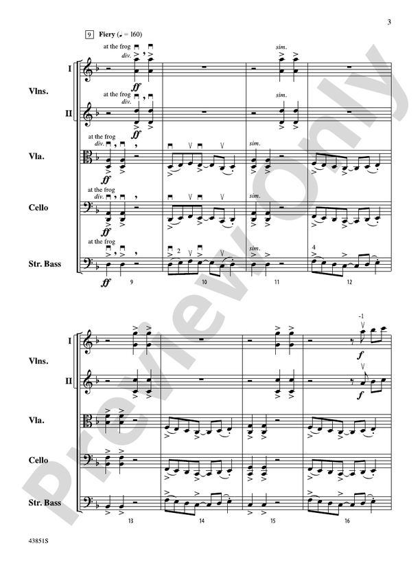 Impact – String Orchestra Conductor Score & Parts (Digital Download)
