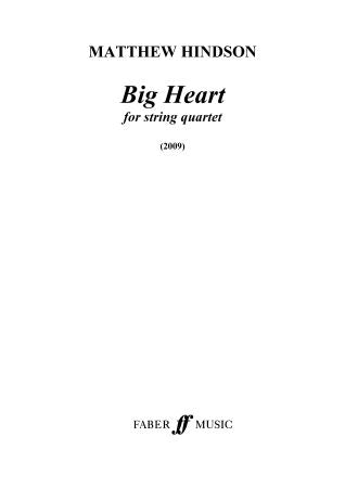Big Heart - String Quartet (Digital Download)
