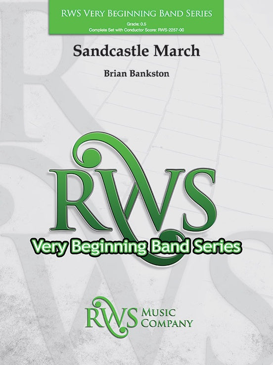 Sandcastle March - Concert Band Conductor Score & Parts(Digital Download)