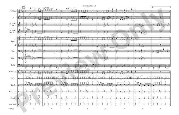 Feel It Still – Marching Band Conductor Score & Parts (Digital Download)