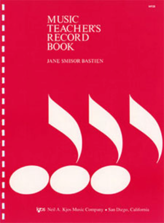 MUSIC TEACHER'S RECORD BOOK - BASTIEN - KJOS WP28