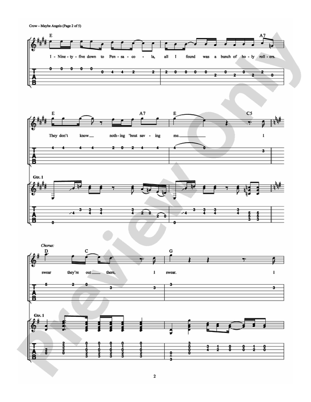 Maybe Angels - Easy Guitar (Digital Download)