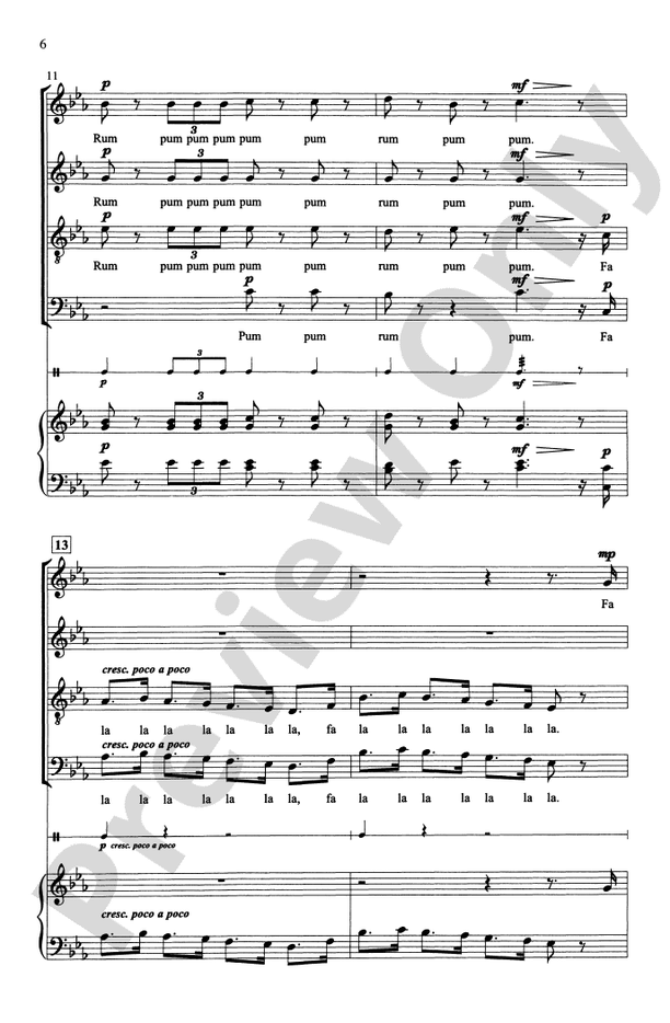Four Nutcracker Favorites – SATB a cappella Choral Octavo (Digital Download)