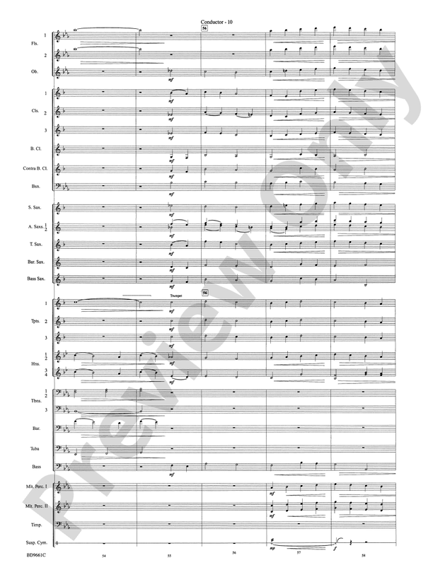 The Sussex Mummers' Christmas Carol - Concert Band Conductor Score & Parts (Digital Download)