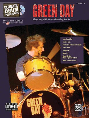 Green Day - Ultimate Drum Play-Along - Drums Alfred Music Drum Notation /CD