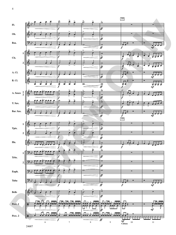 Avenger - Concert Band Conductor Score & Parts (Digital Download)