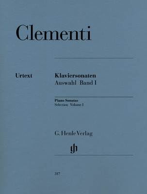 Selected Piano Sonatas, Volume I (1768-1785) - Piano Solo by Clementi Henle HN317