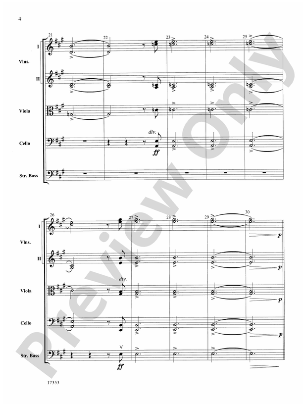 Capriccio Italien – String Orchestra Conductor Score & Parts (Digital Download)