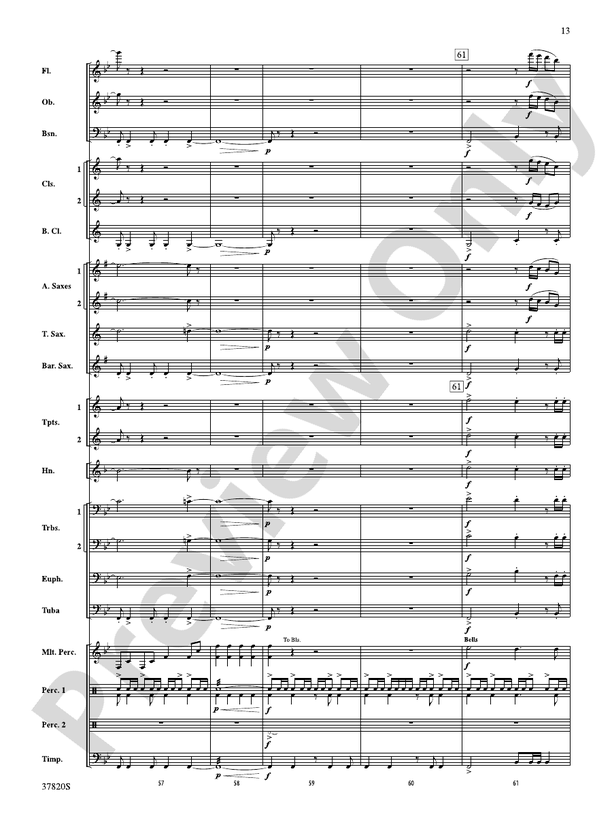 Wings - Concert Band Conductor Score & Parts (Digital Download)