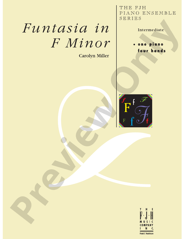 Funtasia in F Minor - Piano (Digital Download)
