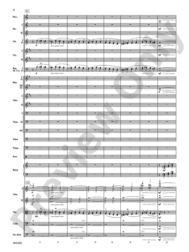 Romeo and Juliet Overture – Belwin Full Orchestra Conductor Score & Parts (Digital Download)