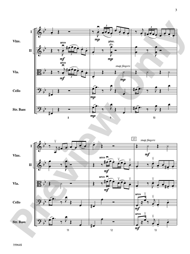 Maharaja – String Orchestra Conductor Score & Parts (Digital Download)