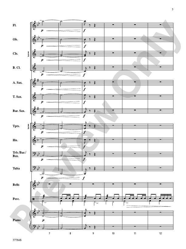 Royal March (Robert Sheldon) - Concert Band Conductor Score & Parts (Digital Download)