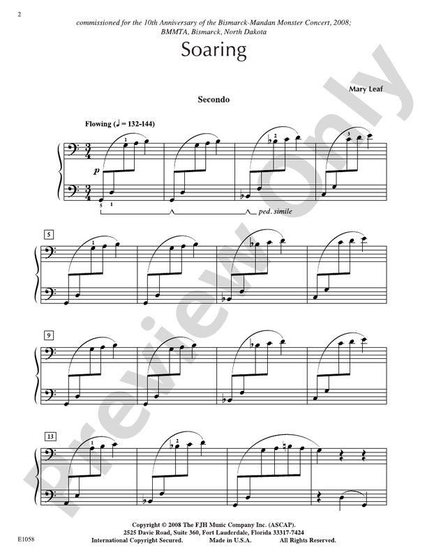 Soaring - Piano (Digital Download)