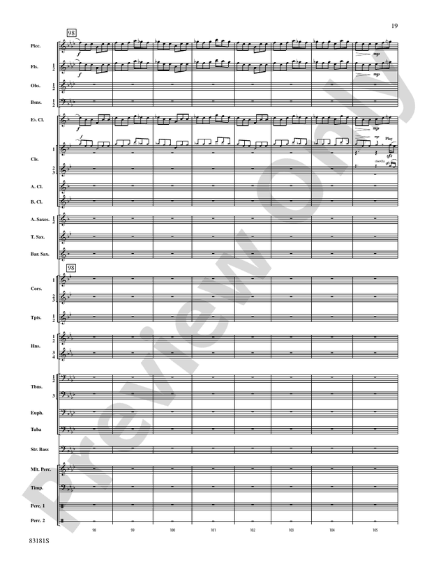 The Irish Washerwoman (from the Irish Suite) - Concert Band Conductor Score & Parts (Digital Download)