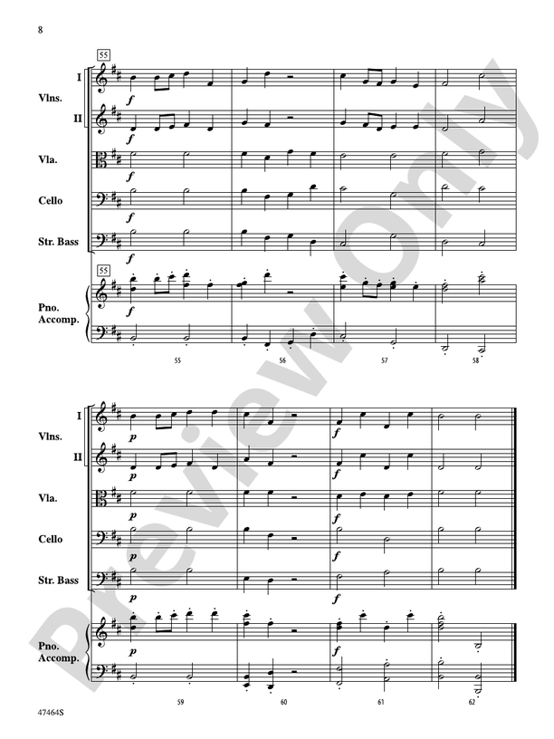 A Russian Winter - String Orchestra Conductor Score & Parts (Digital Download)