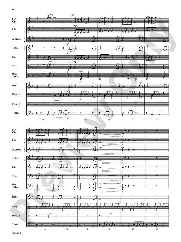 Rite of Ascension - Concert Band Conductor Score & Parts (Digital Download)