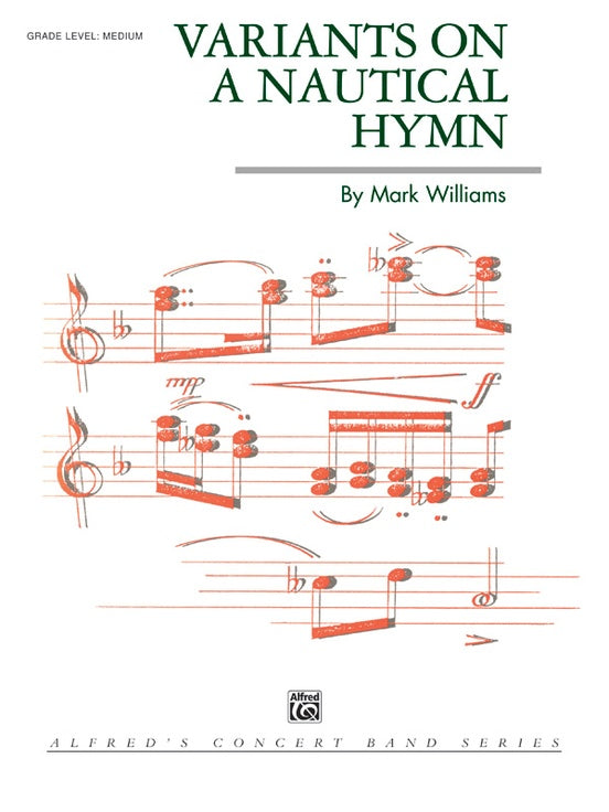Variations on a Nautical Hymn - Concert Band Conductor Score & Parts (Digital Download)