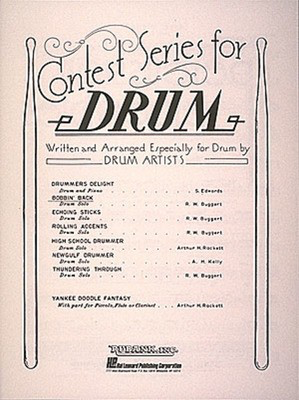 Bobbin' Back - Snare Drum Solo - Grade 3.5 - Robert W. Buggert - Snare Drum Rubank Publications