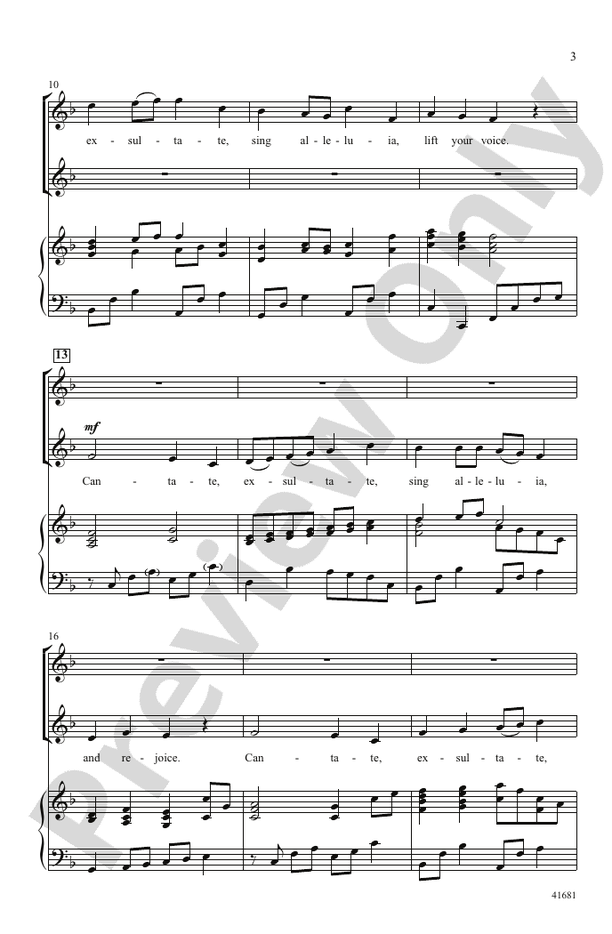 Cantate, Exsultate – 2-Part Choral Octavo (Digital Download)