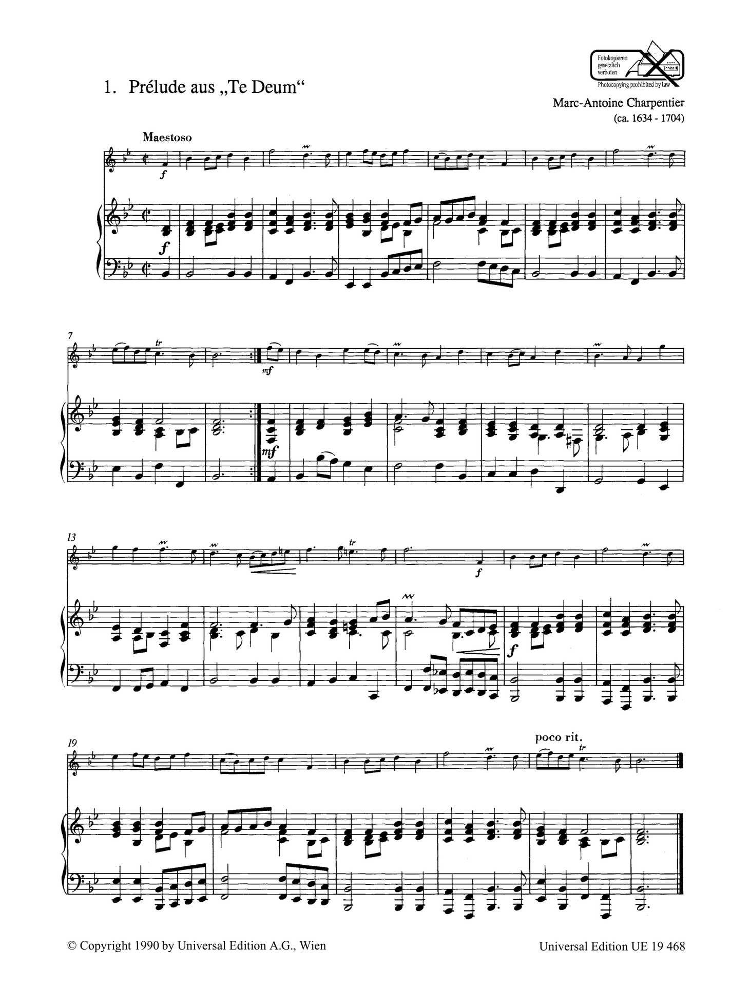 Trumpet Album 12 Pieces - Trumpet/Piano Universal UE19468