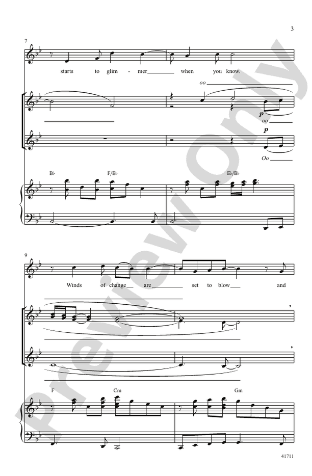 Morning Glow – SSA Choral Octavo (Digital Download)