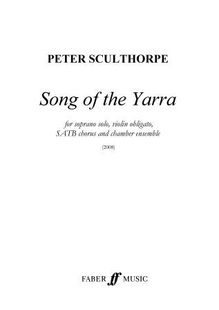 Song of the Yarra - Short Score (Digital Download)