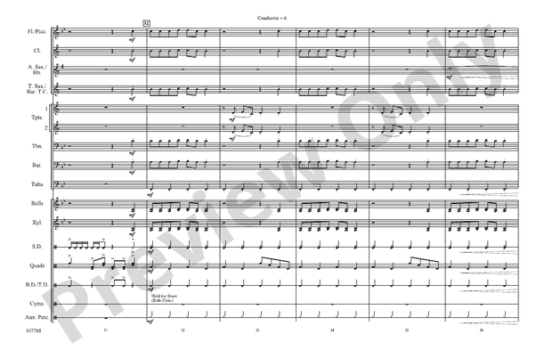 Know Your Enemy – Marching Band Conductor Score & Parts (Digital Download)