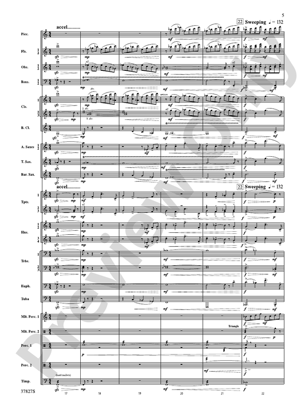 The Winged Stallion - Concert Band Conductor Score & Parts (Digital Download)