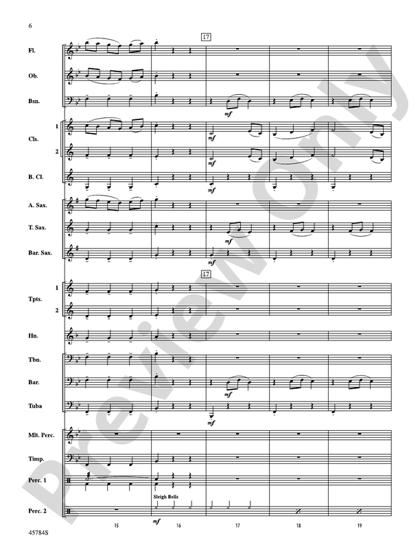 Christmas at the Symphony - Concert Band Conductor Score & Parts (Digital Download)