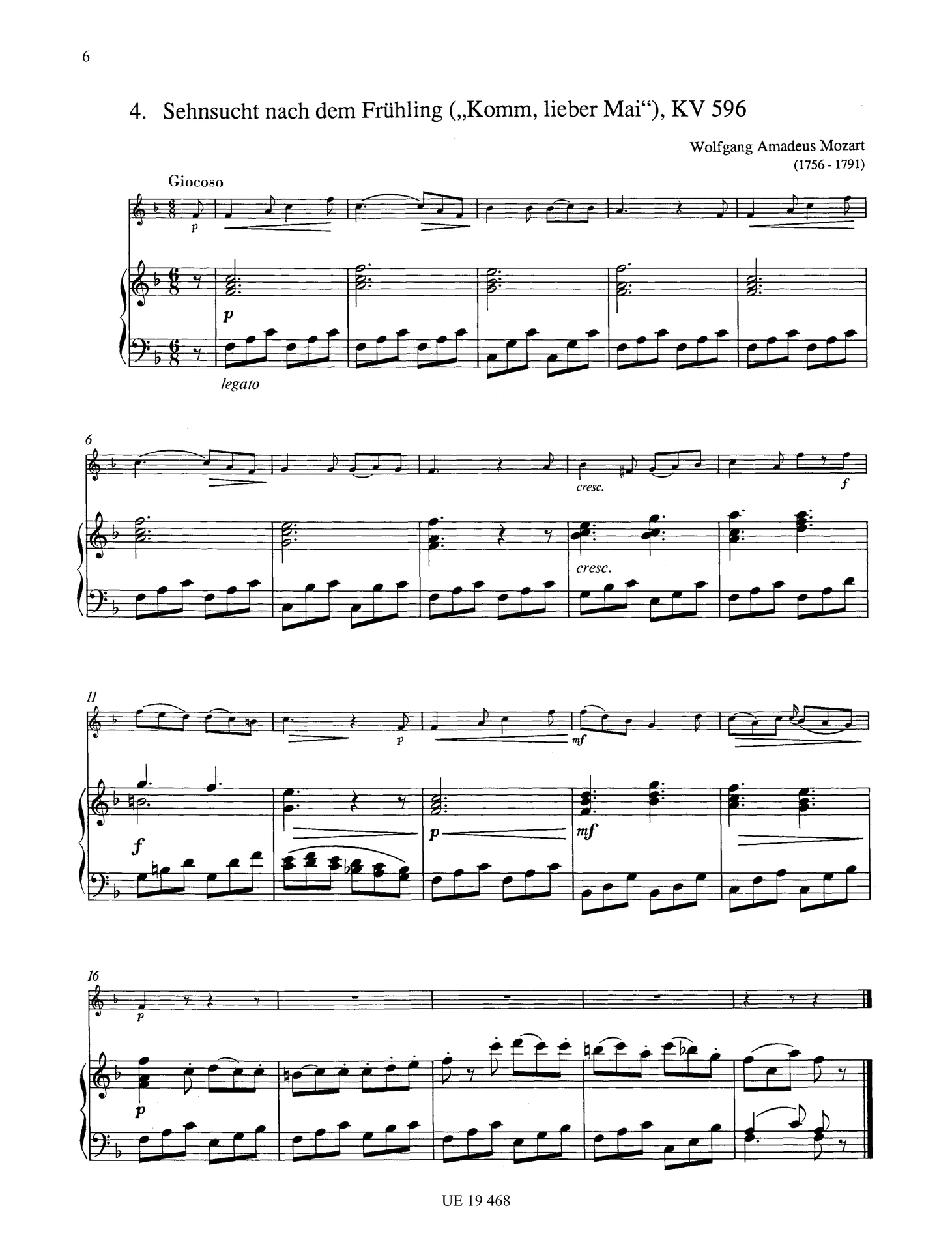 Trumpet Album 12 Pieces - Trumpet/Piano Universal UE19468