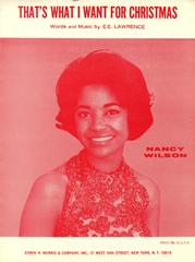That's What I Want For Christmas - Nancy Wilson - PVG (Digital Download)