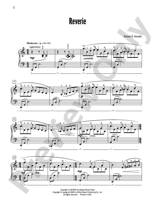 Celebrated Piano Solos, Book 5 - Piano (Digital Download)