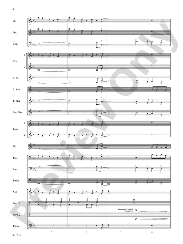 Blinding Lights - Concert Band Conductor Score & Parts (Digital Download)