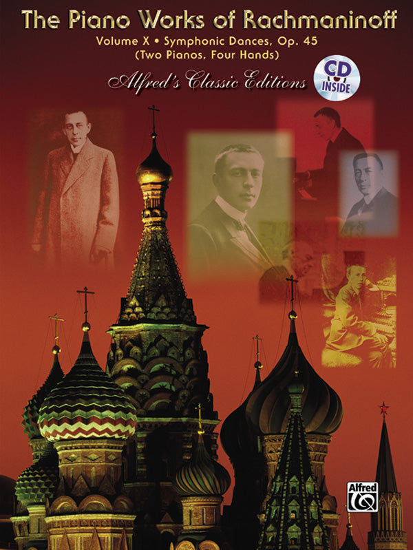 Piano Works Vol 10 Symphonic Dances 2P4H Bk/CD