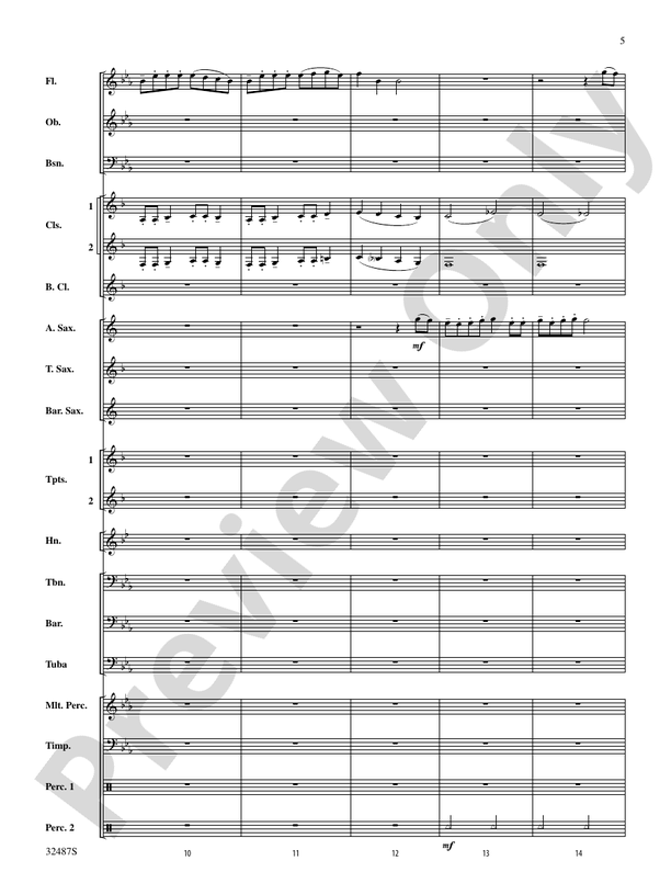 Tales from the Sea - Concert Band Conductor Score & Parts (Digital Download)