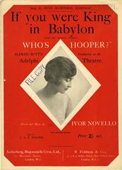 If You Were King In Babylon (from 'Who's Hooper?') - Vocal/Piano (Digital Download)