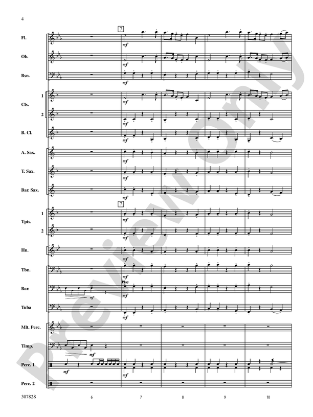 The Pioneer Spirit - Concert Band Conductor Score & Parts (Digital Download)