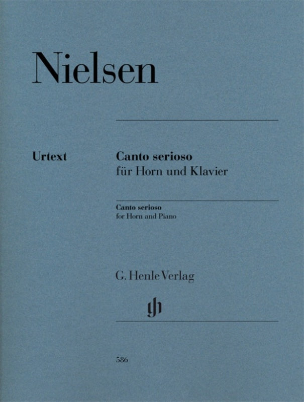 Nielsen - Canto Serioso - French Horn/Piano Accompaniment Henle HN586